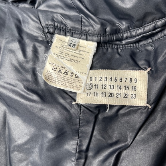 *Rare* Vintage Maison Margiela Black Light Puffer Jacket - Picture 9 of 9